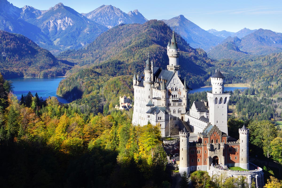Top Romantic Places in Schwangau, Bavaria by Neuschwanstein Castle