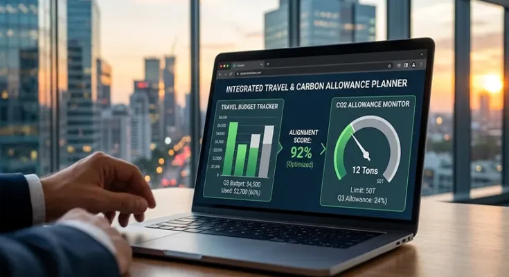 How to Align Travel Budget Planning with Corporate Carbon Allowance Goals