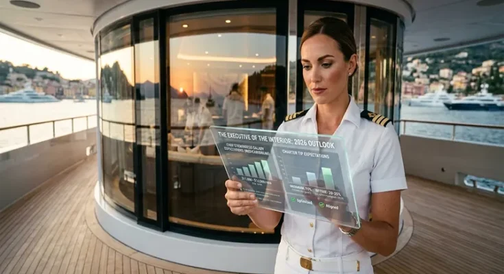 The Executive of the Interior: Chief Stewardess Salary and Charter Tip Expectations for 2026