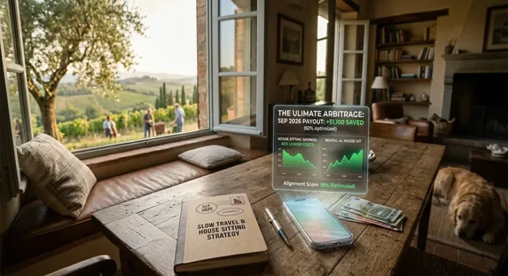 The Ultimate Arbitrage: Reducing Long-Term Travel Costs with Slow Travel and House Sitting